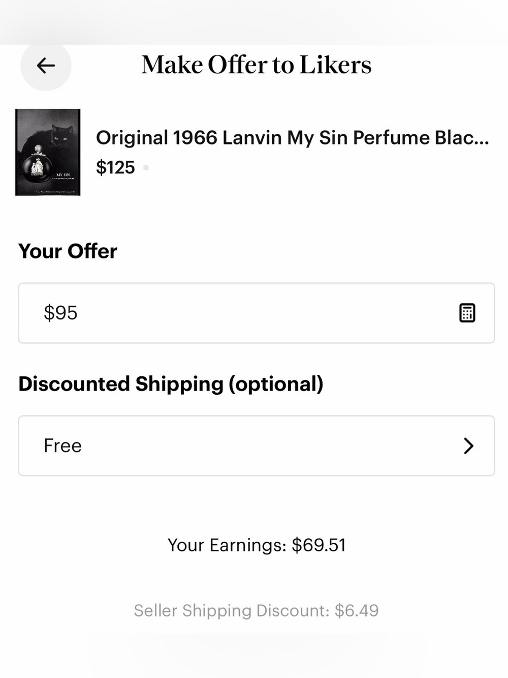 Original 1966 Lanvin My Sin Perfume Black Cat Vintage Luxury Press Advertisement - Picture 5 of 7